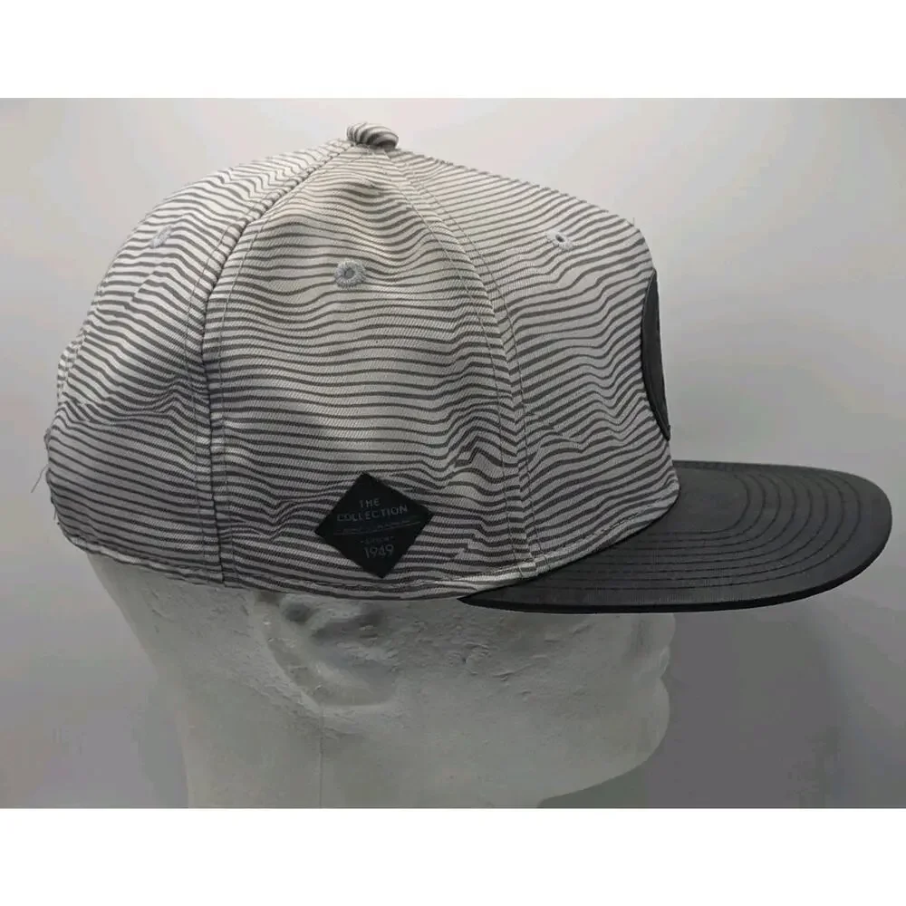 Adidas The‎ Collection SnapBack Baseball Hat Cap Climalite Black White Pocket